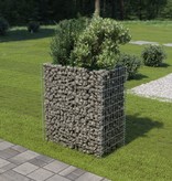 vidaXL Gabion plantenbak verhoogd 90x50x100 cm gegalvaniseerd staal