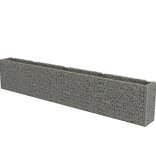 VidaXL Gabion plantenbak verhoogd 540x50x100 cm gegalvaniseerd staal
