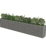 vidaXL Gabion plantenbak verhoogd 540x50x100 cm gegalvaniseerd staal