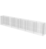VidaXL Gabion plantenbak verhoogd 540x50x100 cm gegalvaniseerd staal