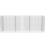 VidaXL Gabion plantenbak verhoogd 270x50x100 cm gegalvaniseerd staal