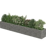 vidaXL Gabion plantenbak verhoogd 360x50x50 cm gegalvaniseerd staal