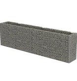 vidaXL Gabion plantenbak verhoogd 360x50x100 cm gegalvaniseerd staal