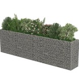 vidaXL Gabion plantenbak verhoogd 360x50x100 cm gegalvaniseerd staal