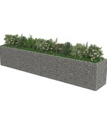 vidaXL Gabion plantenbak verhoogd 540x90x100 cm gegalvaniseerd staal