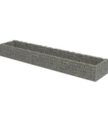 vidaXL Gabion plantenbak verhoogd 450x90x50 cm gegalvaniseerd staal