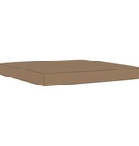 VidaXL 6-delige Loungeset met taupe kussens