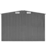 VidaXL Tuinschuur 257x298x178 cm metaal antraciet