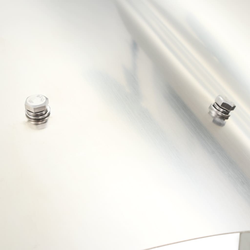 VidaXL Schoorsteenkap roestvrij staal zilverkleurig