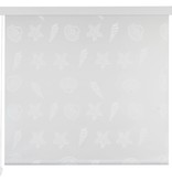 VidaXL Rolgordijn voor douche 120x240 cm zeester