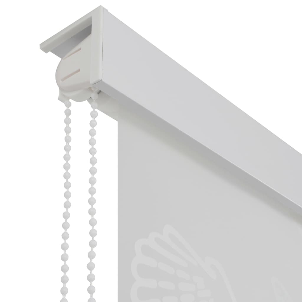 VidaXL Rolgordijn voor douche 120x240 cm zeester