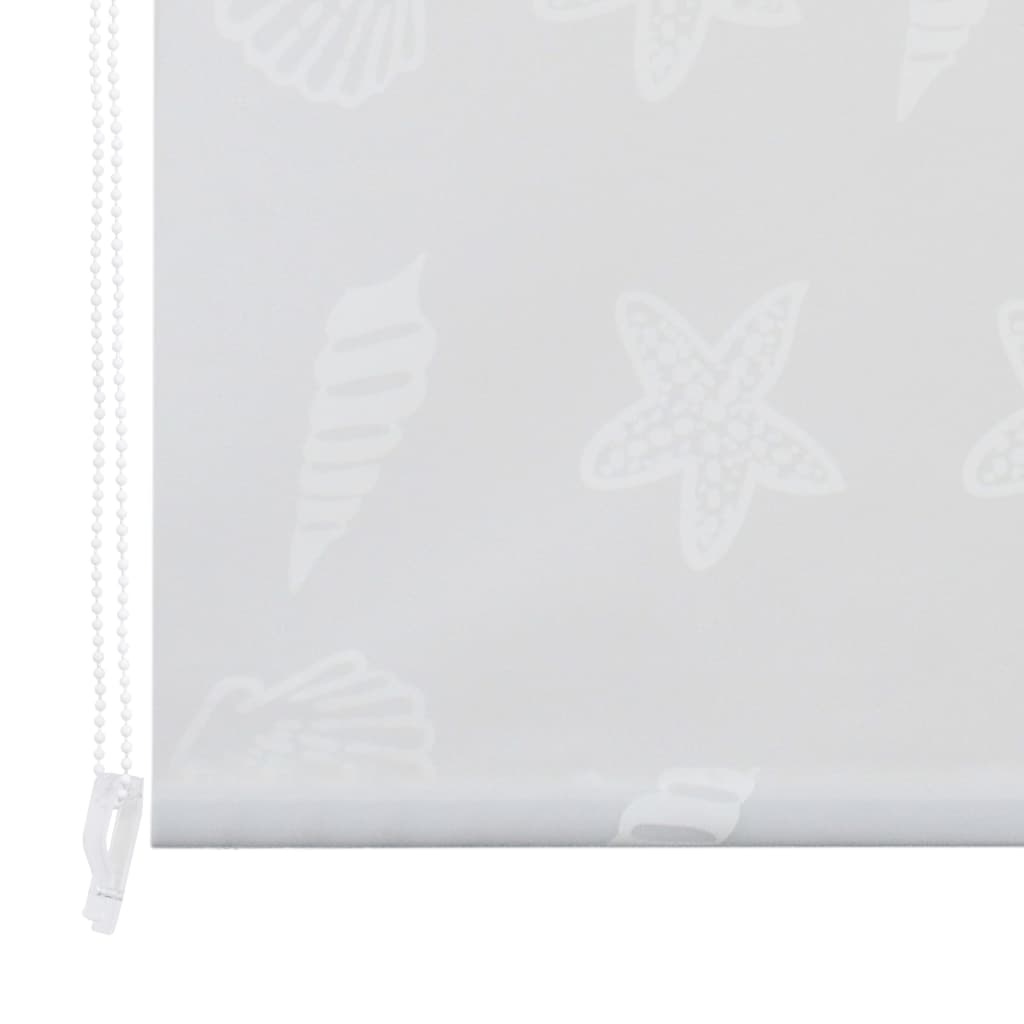 VidaXL Rolgordijn voor douche 120x240 cm zeester