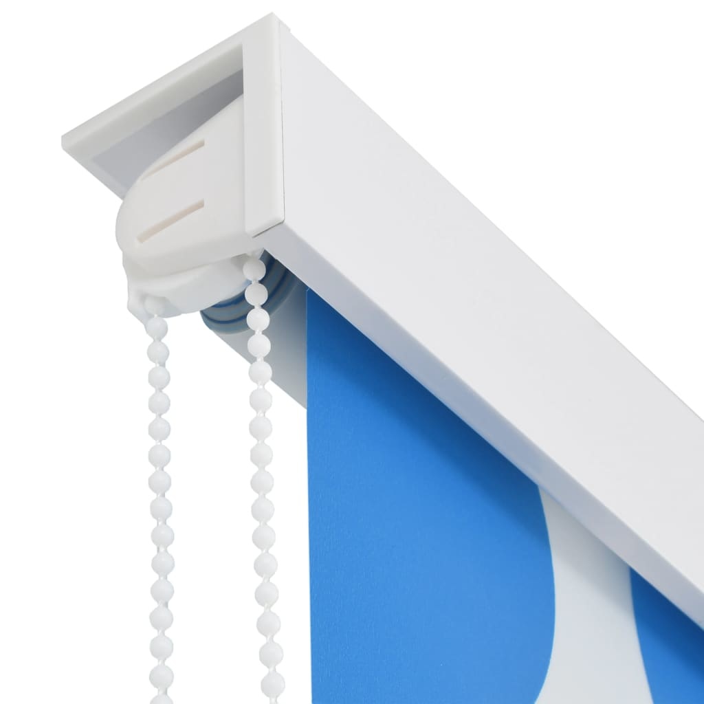 VidaXL Rolgordijn voor douche 100x240 cm cirkel