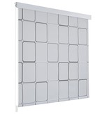 vidaXL Rolgordijn voor douche 160x240 cm vierkant