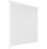 vidaXL Rolgordijn voor douche 140x240 cm wit