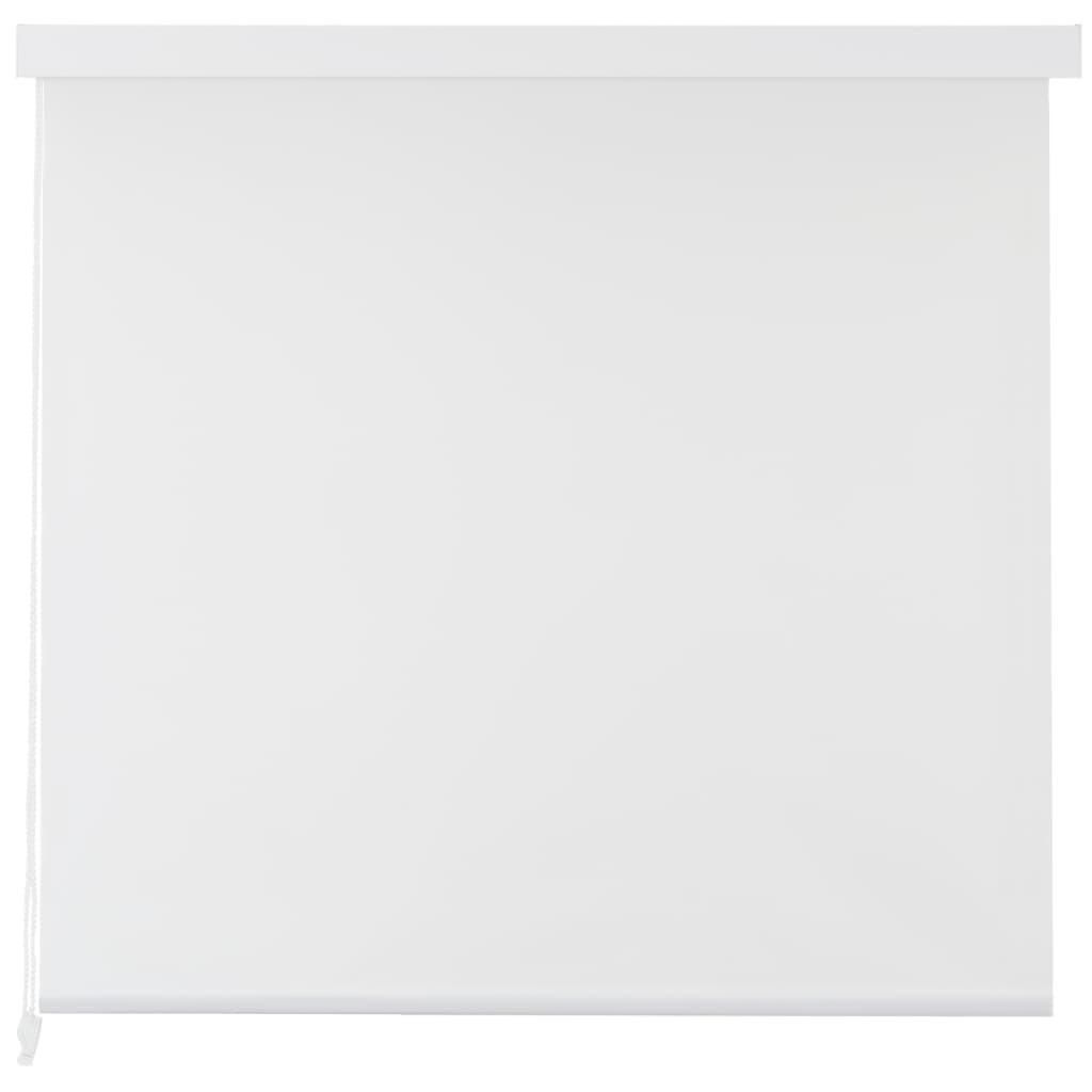 vidaXL Rolgordijn voor douche 140x240 cm wit