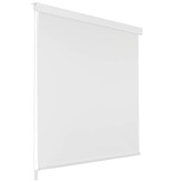VidaXL Rolgordijn voor douche 100x240 cm wit