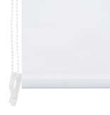 VidaXL Rolgordijn voor douche 100x240 cm wit