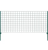 VidaXL Euro hek 20x0,8 m staal groen