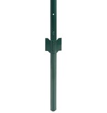 VidaXL Euro hek 20x0,8 m staal groen