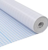 VidaXL Privacyfolie matte strepen zelfklevend 0,9x20 m