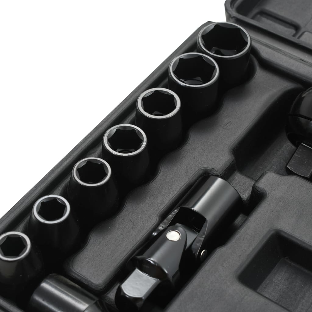 VidaXL Pneumatische ratelsleutelset 1/2'' 16-delig