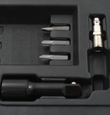 VidaXL Pneumatische ratelsleutelset 1/2'' 16-delig