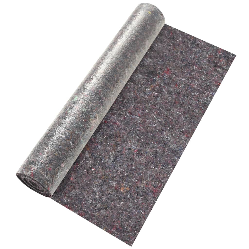 VidaXL Schildersvlies anti-slip 50 m 180 g/m² grijs 2 st