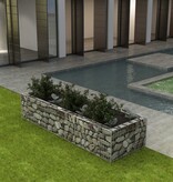 vidaXL Gabion plantenbak verhoogd 270x90x50 cm staal