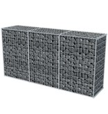 VidaXL Gabion mand 200x50x100 cm gegalvaniseerd staal