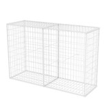VidaXL Gabion mand 150x50x100 cm gegalvaniseerd staal