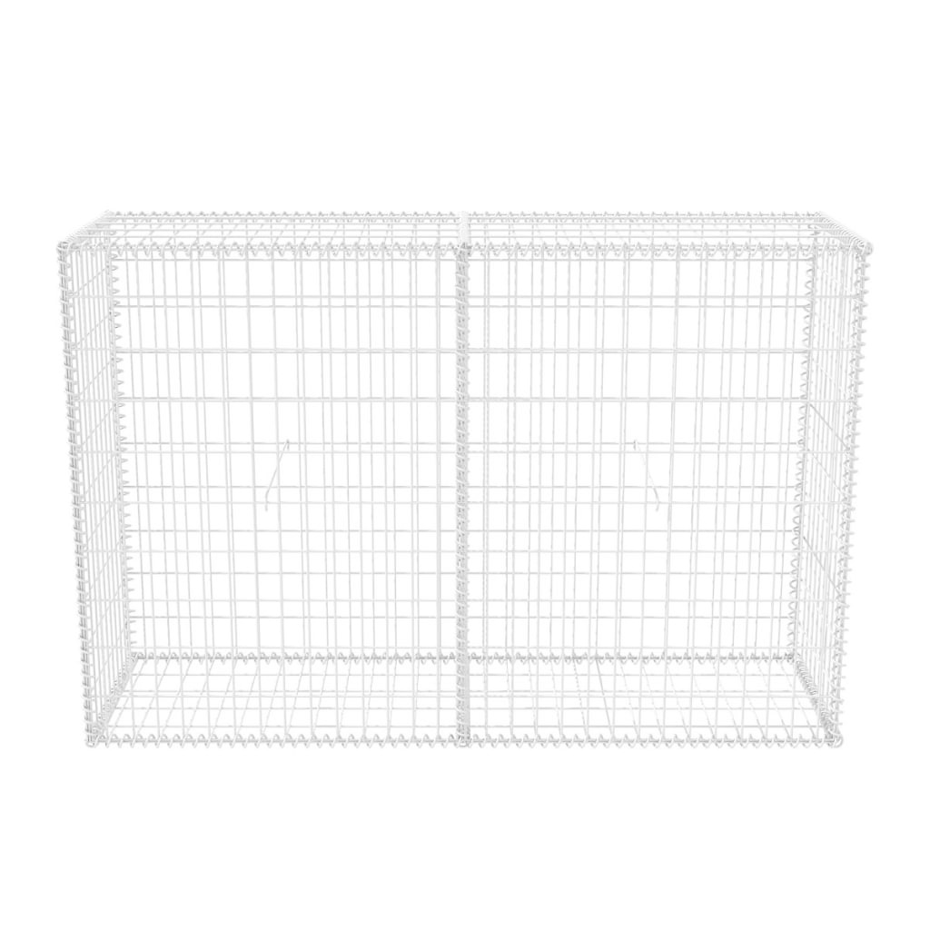 VidaXL Gabion mand 150x50x100 cm gegalvaniseerd staal