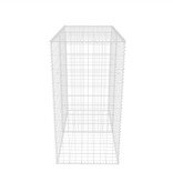 VidaXL Gabion mand 100x50x100 cm gegalvaniseerd staal