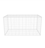 VidaXL Gabion mand 100x50x50 cm gegalvaniseerd staal