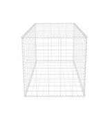 VidaXL Gabion mand 100x50x50 cm gegalvaniseerd staal