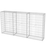 VidaXL Gabion mand 200x30x100 cm gegalvaniseerd staal