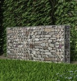 VidaXL Gabion mand 200x30x100 cm gegalvaniseerd staal
