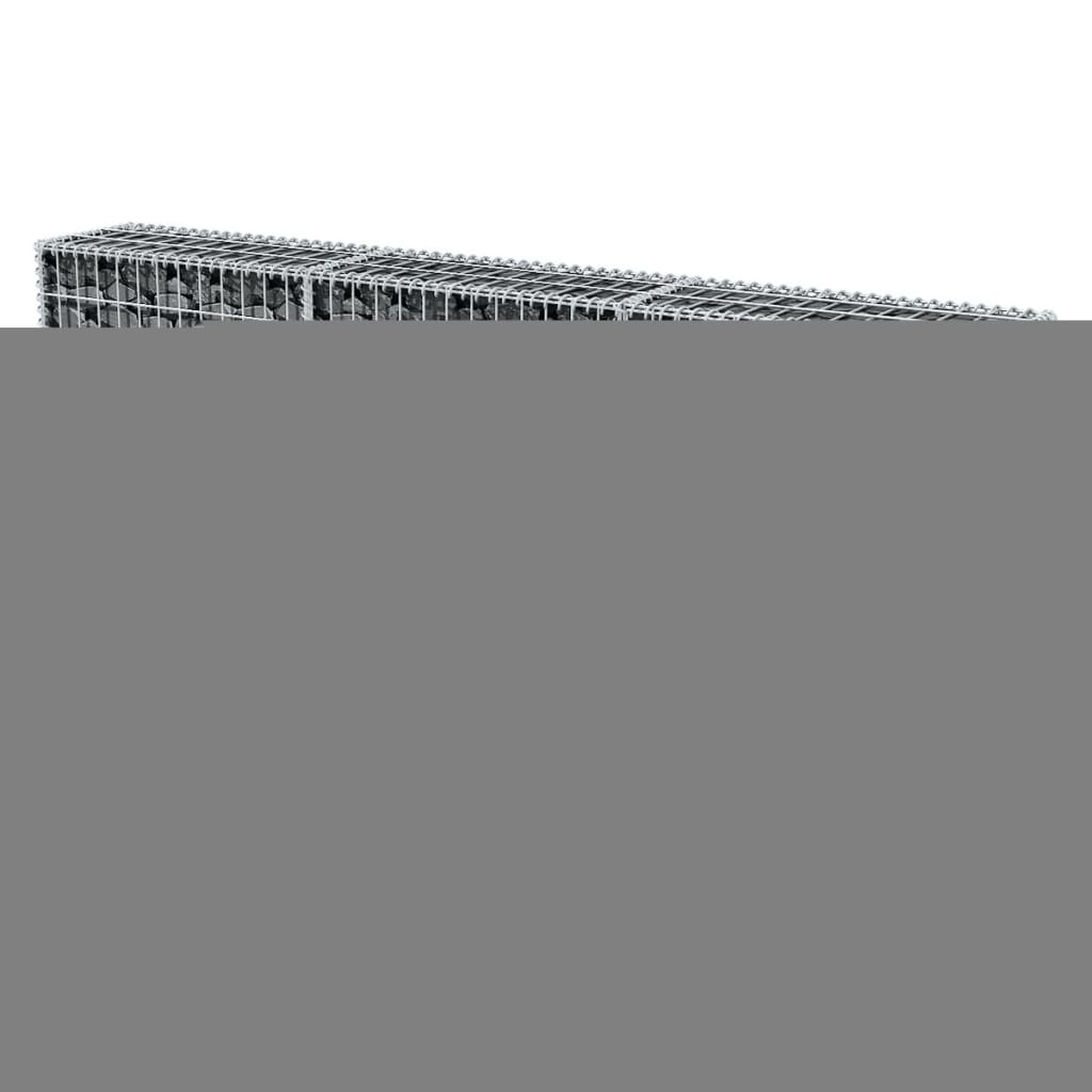 VidaXL Gabion mand 200x30x100 cm gegalvaniseerd staal