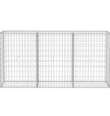 VidaXL Gabion mand 200x30x100 cm gegalvaniseerd staal