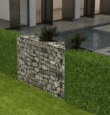 VidaXL Gabion mand 120x30x100 cm gegalvaniseerd staal