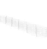 VidaXL Gabion mand 300x30x50 cm gegalvaniseerd staal