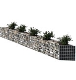 VidaXL Gabion mand 300x30x50 cm gegalvaniseerd staal