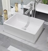 VidaXL Wastafel wit 41x30x12 cm keramiek