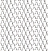 VidaXL Draadhek 50x50 cm 45x20x4 mm roestvrij staal