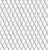 VidaXL Draadhek 100x85 cm 30x17x2,5 mm roestvrij staal
