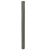 VidaXL Gaas 100x1000 cm roestvrij staal zilverkleurig