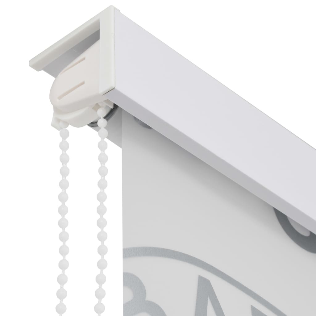 VidaXL Rolgordijn voor douche 120x240 cm splash