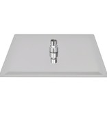 VidaXL Regendouchekop roestvrij staal 30x30 cm vierkant