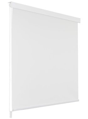 VidaXL Rolgordijn voor douche 80x240 cm wit