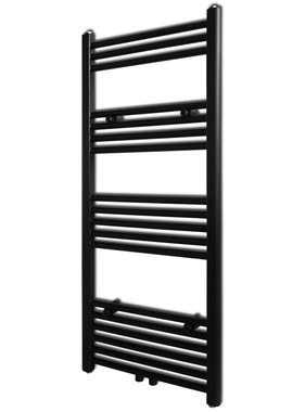 VidaXL Radiator/handdoekenrek recht zwart 500x1160 mm